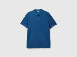 Air force blue regular fit polo