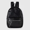 Backpack in coated fabric