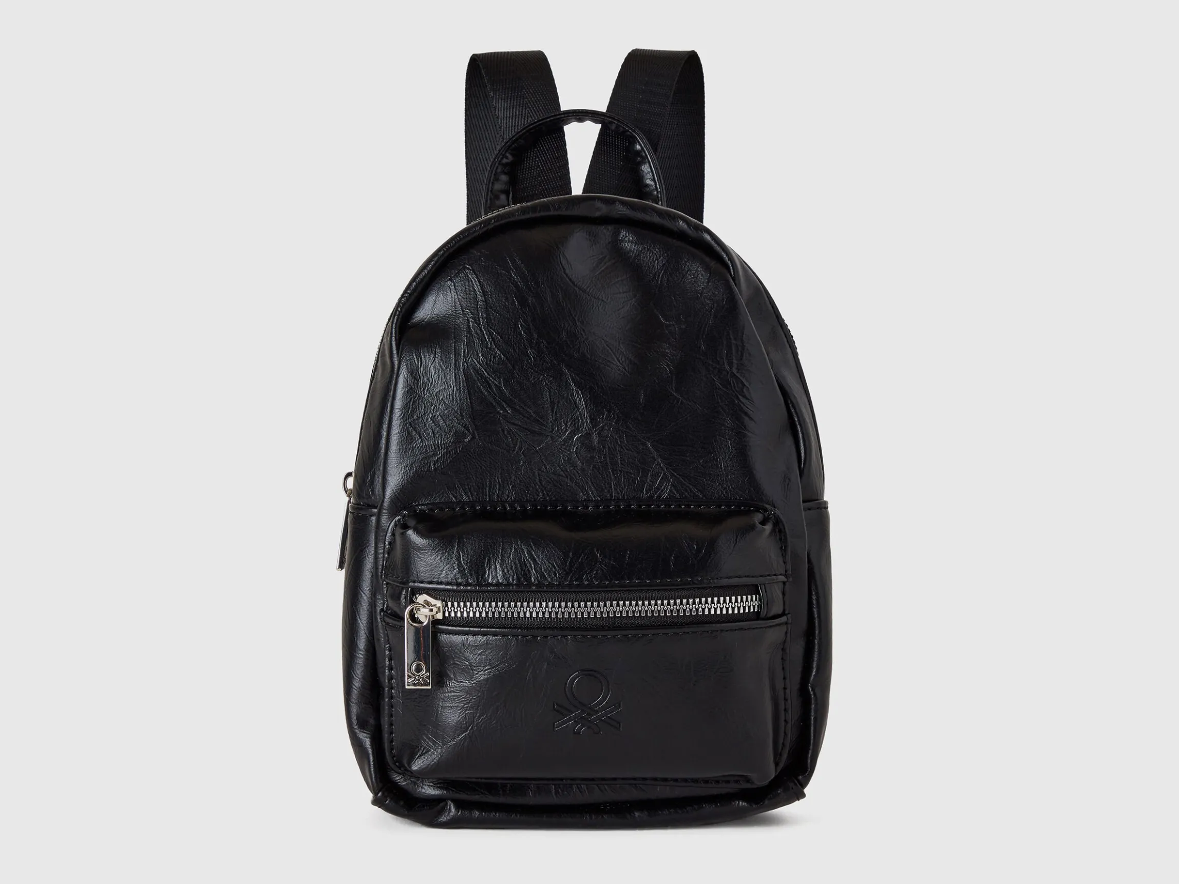 Backpack in coated fabric