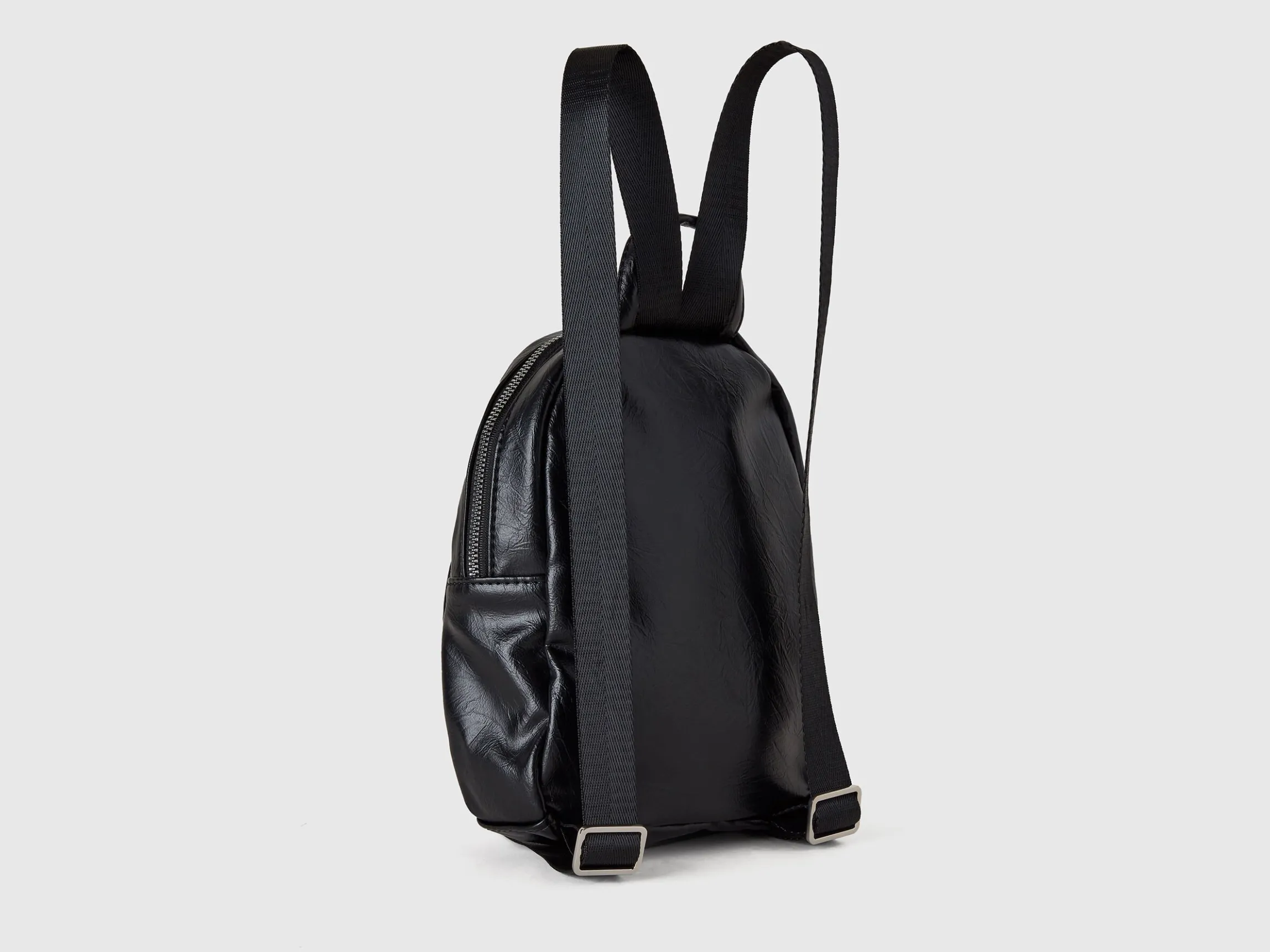 Backpack in coated fabric