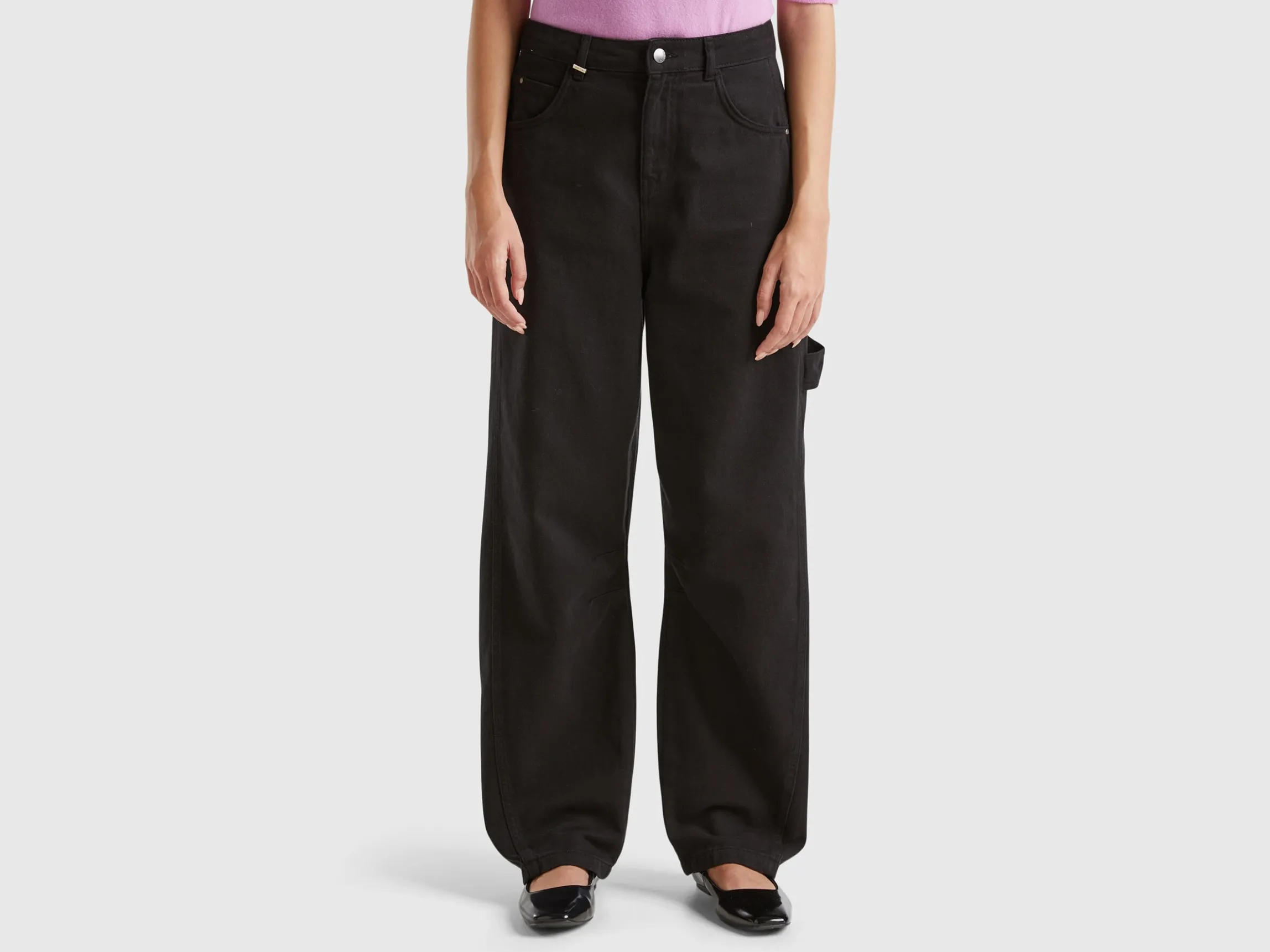 Baggy fit trousers