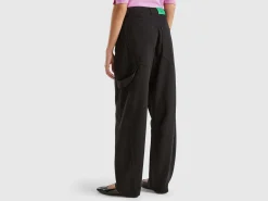 Baggy fit trousers