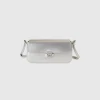 Baguette bag in synthetic leather