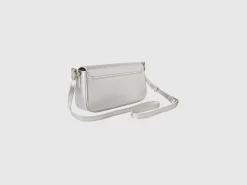 Baguette bag in synthetic leather
