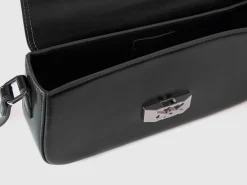 Baguette bag in synthetic leather