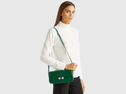 Baguette bag in synthetic leather