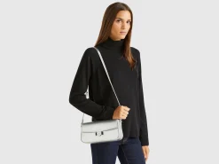 Baguette bag in synthetic leather