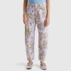 Balloon fit floral jeans
