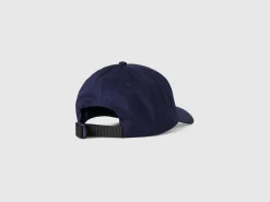 Baseball hat with embroidered logo