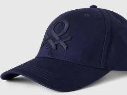 Baseball hat with embroidered logo