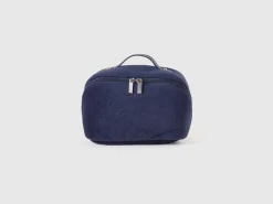 Beauty case in cotton blend