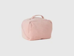 Beauty case in cotton blend