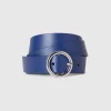 Belt in imitation leather