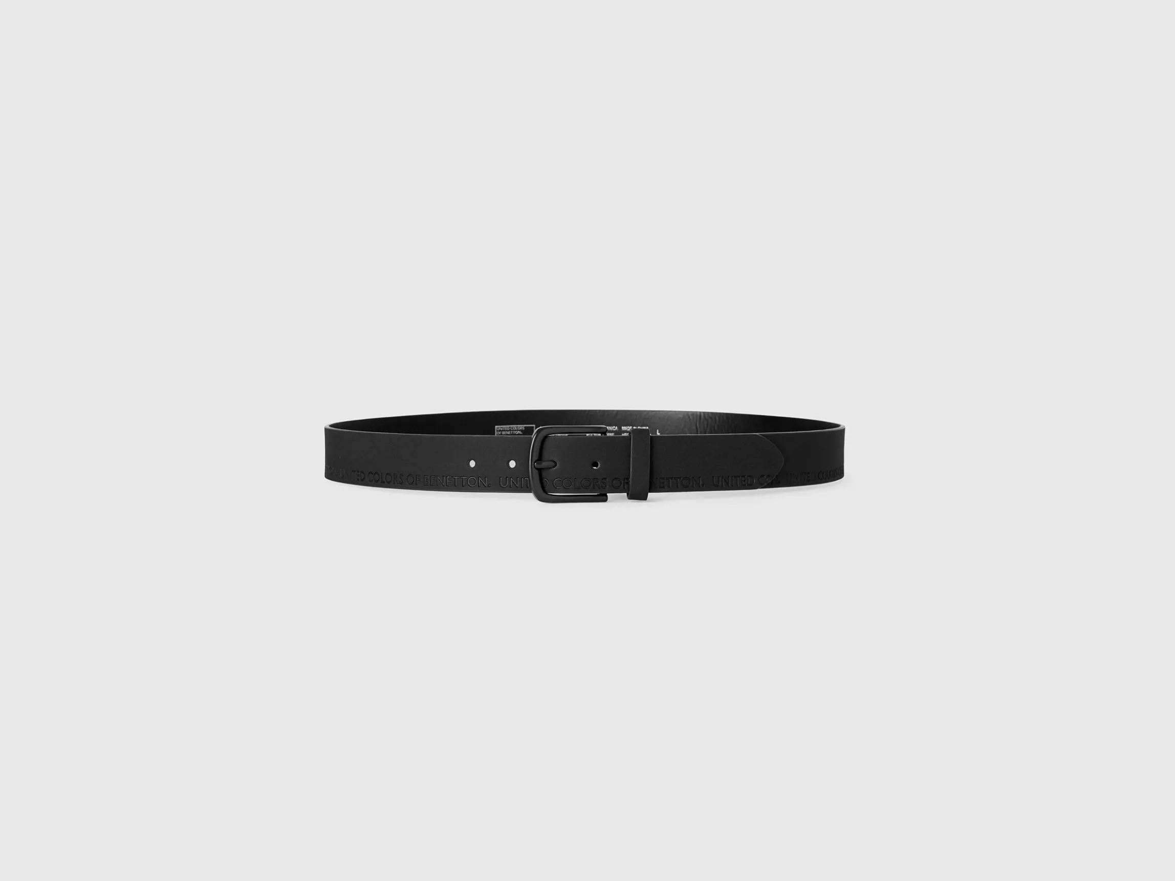 Belt with logo