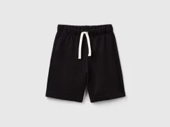 Bermudas in 100% organic cotton sweat