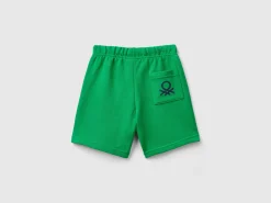 Bermudas in 100% organic cotton sweat