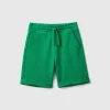 Bermudas in pure cotton sweat