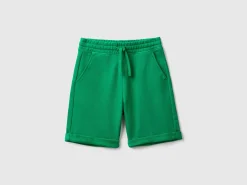 Bermudas in pure cotton sweat