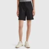 Bermudas in stretch cotton