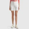 Bermudas in stretch cotton