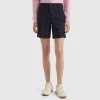Bermudas in stretch cotton
