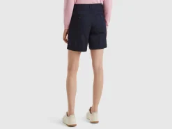 Bermudas in stretch cotton