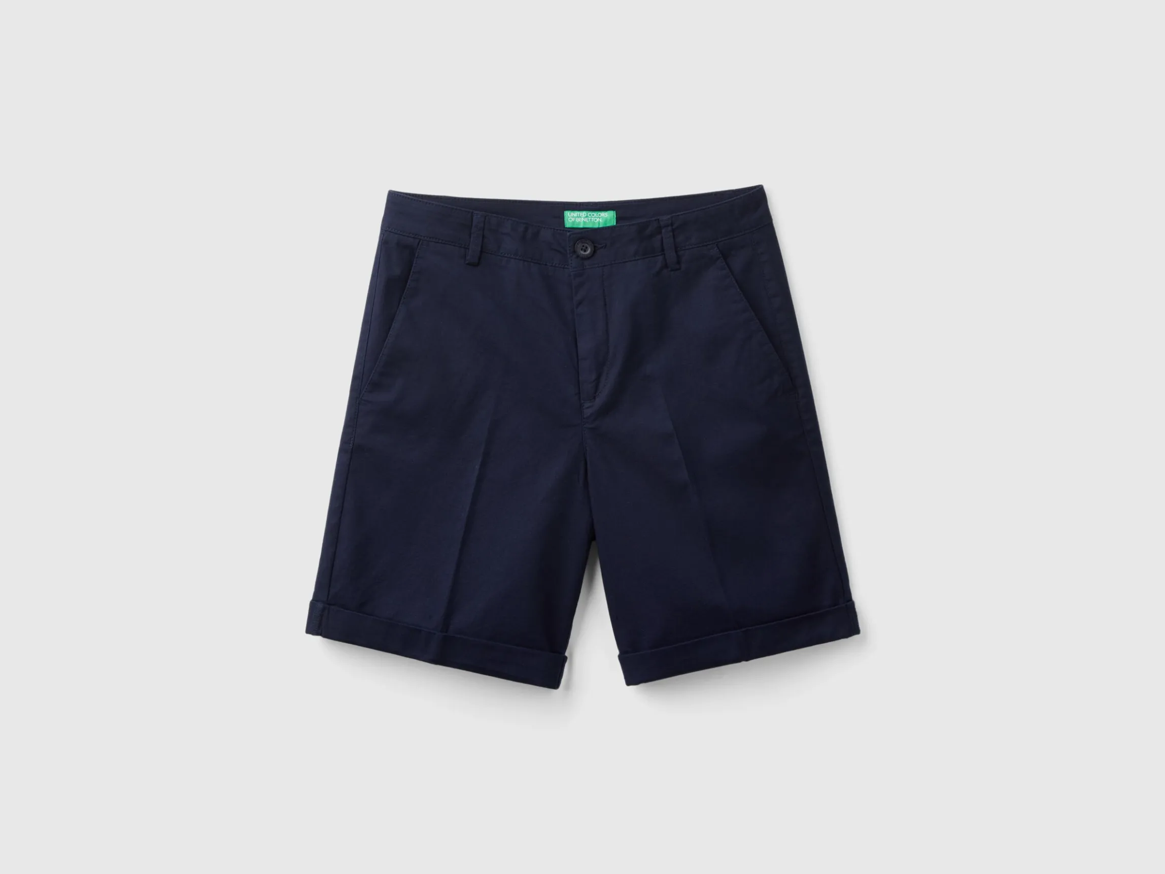 Bermudas in stretch cotton