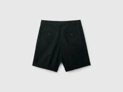 Bermudas in stretch cotton