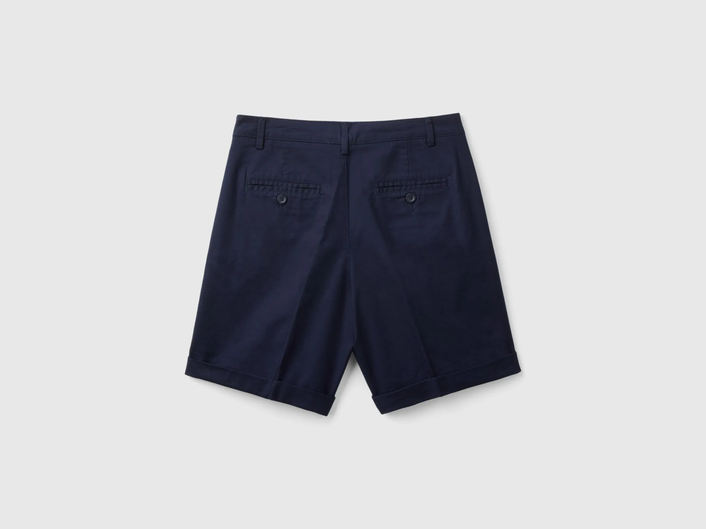 Bermudas in stretch cotton