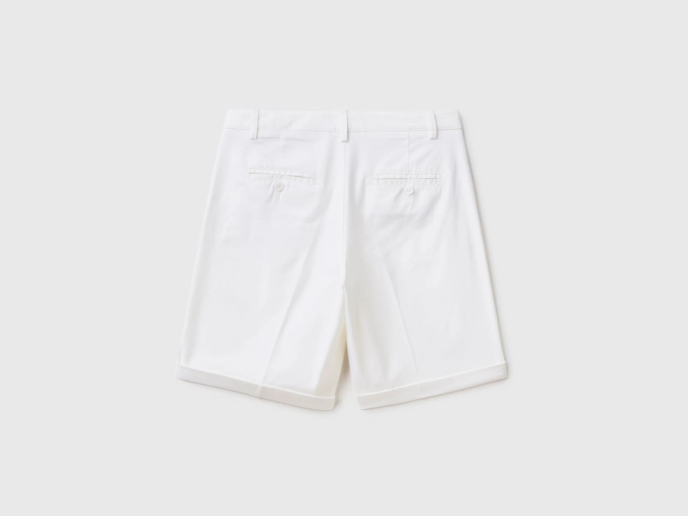 Bermudas in stretch cotton