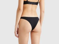 Black Christmas briefs with gift embroidery