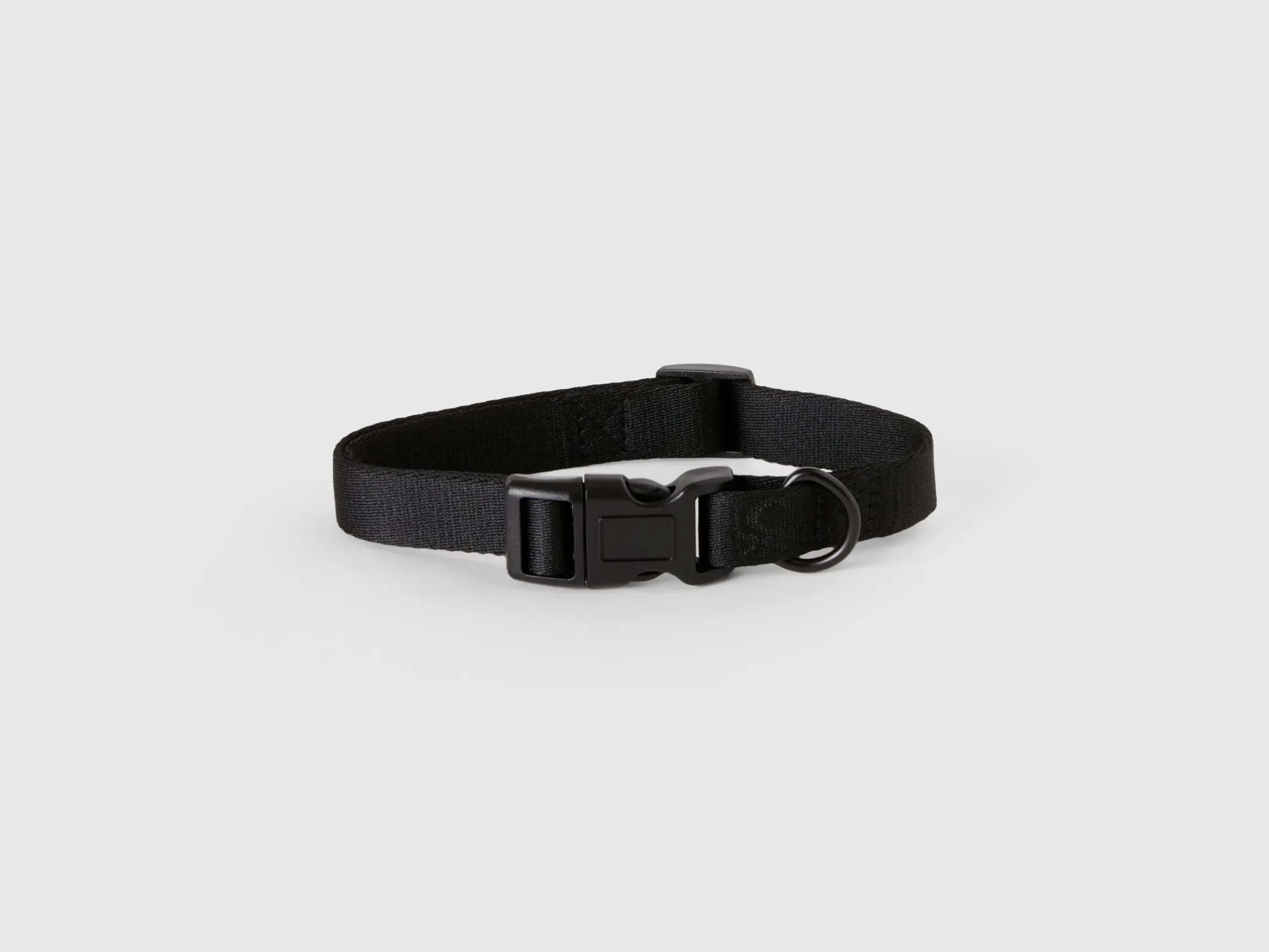 Black dog collar