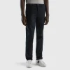Black slim fit chino