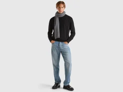 Black sweater in pure cashmere