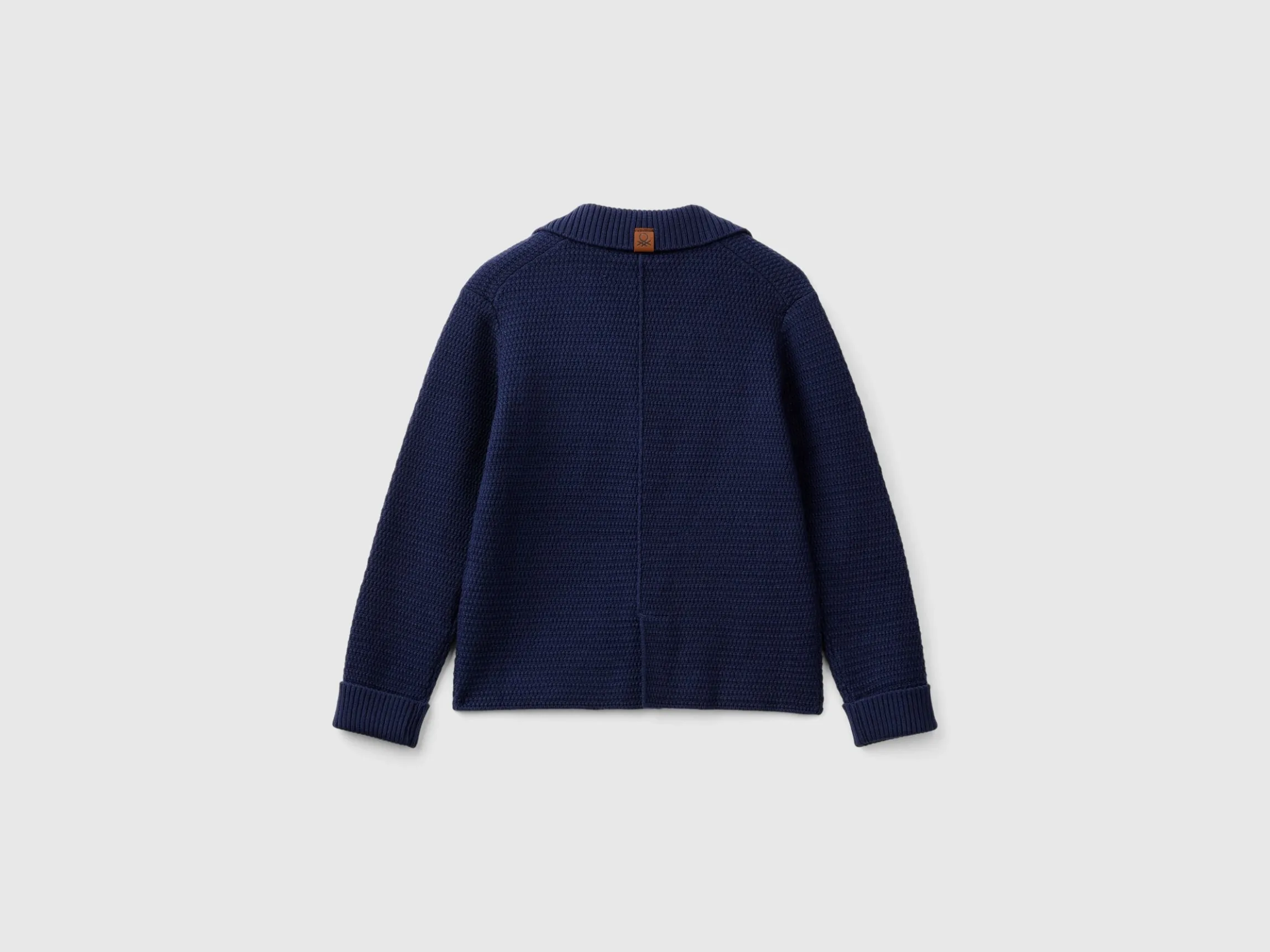 Blazer in cotton blend