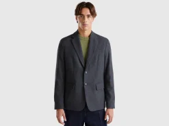 Blazer in flannel