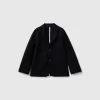 Blazer in stretch viscose blend