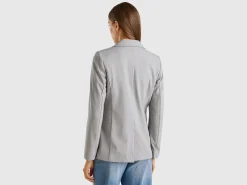 Blazer in stretch viscose blend