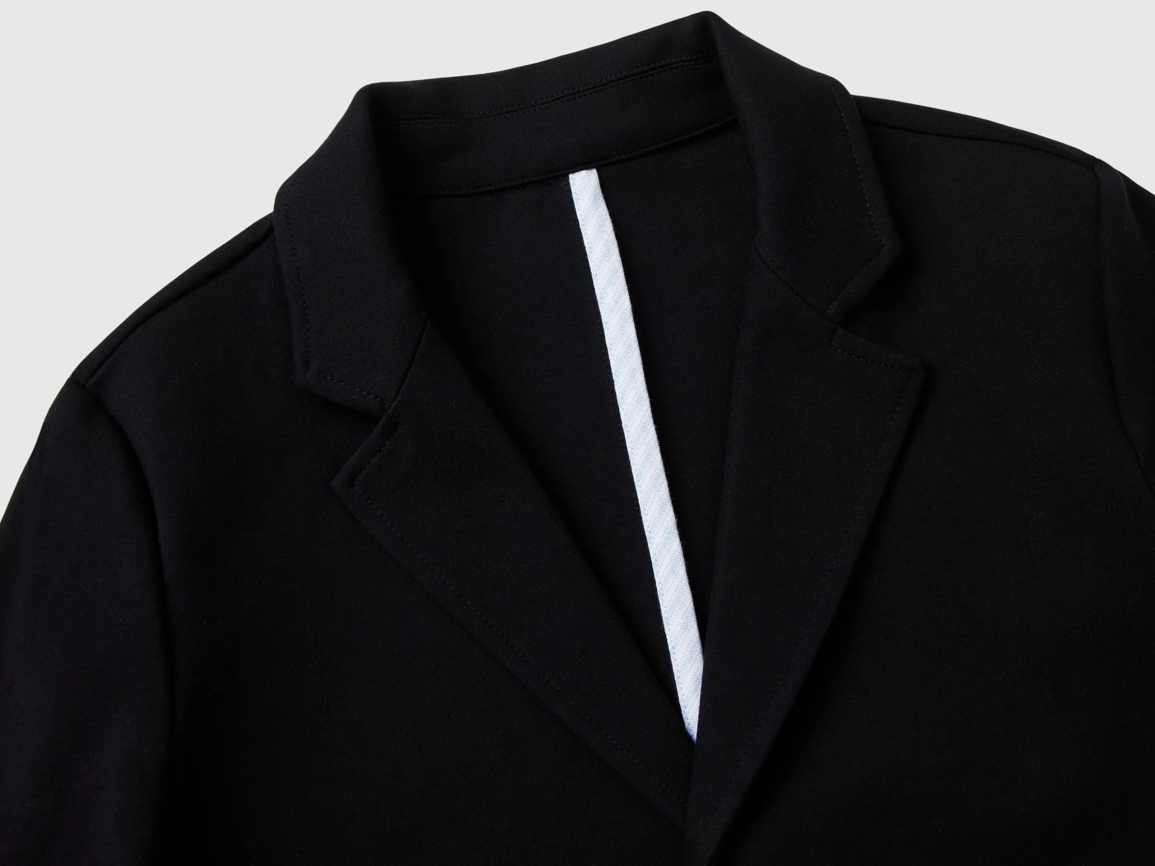 Blazer in stretch viscose blend