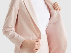 Blazer in stretch viscose blend