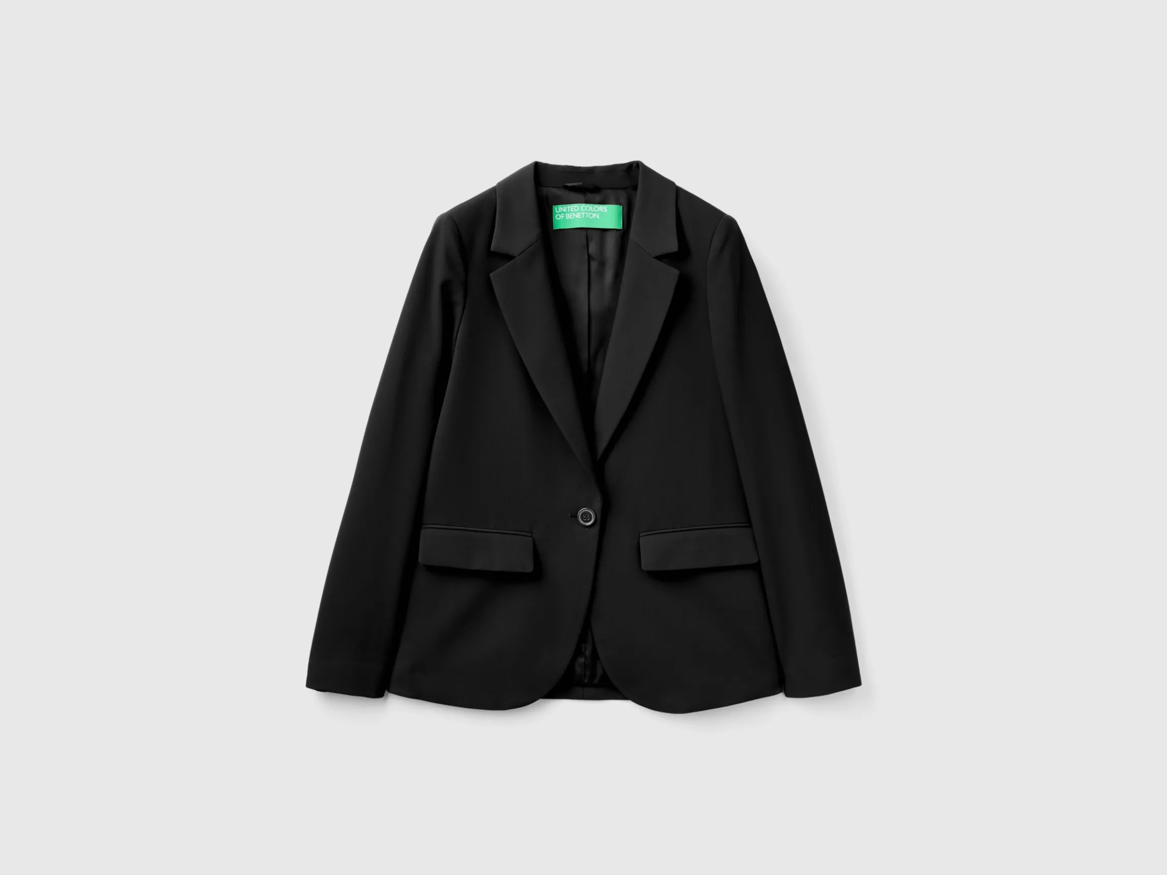 Blazer in stretch viscose blend