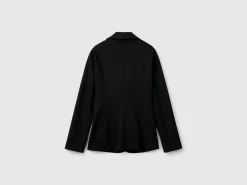 Blazer in stretch viscose blend