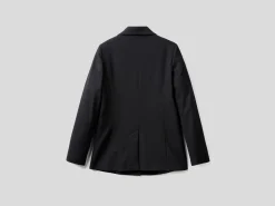 Blazer in stretch viscose blend