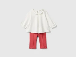 Blouse and trousers set