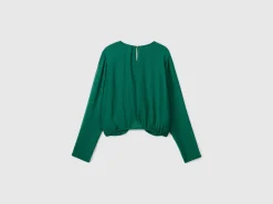 Blouse in pure viscose
