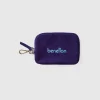 Blue keychain and coin purse