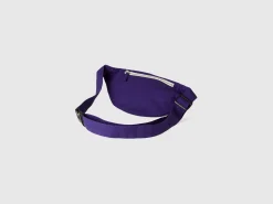 Blue pouch in pure cotton