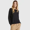 Boat neck sweater