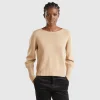 Boat neck sweater
