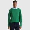 Boat neck sweater